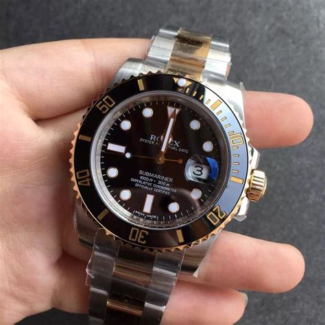 all black rolex submariner replica|rolex submariner two tone black.